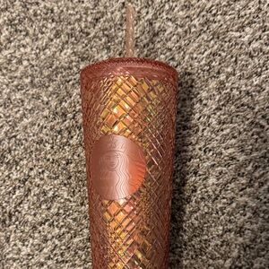 Starbucks Radiant Pink Tumbler with Straw